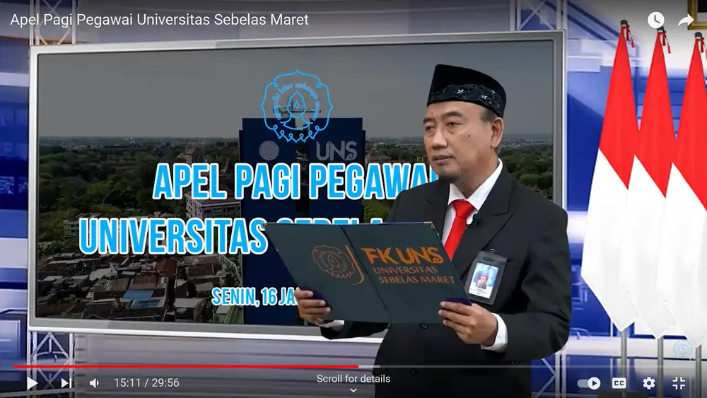 Medical Faculty of Sebelas Maret University | Dean of FK Highlights UNS ...