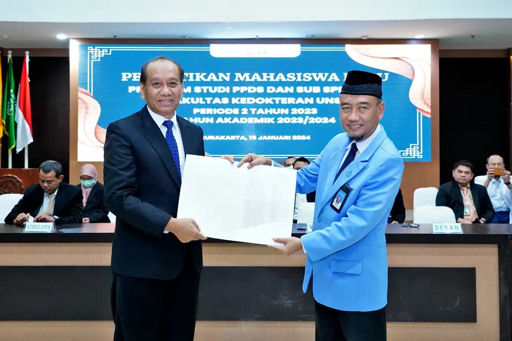 Medical Faculty of Sebelas Maret University | FK UNS Inaugurates 134 ...